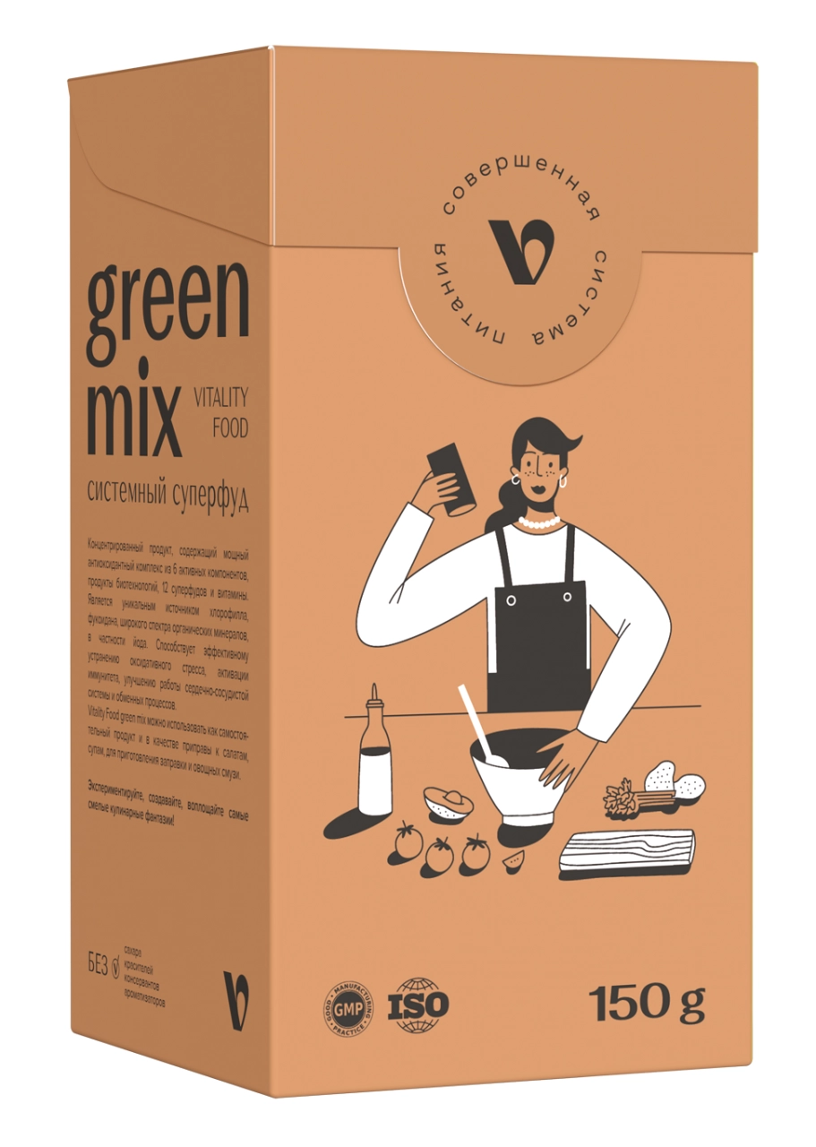Виталити Фуд грин микс